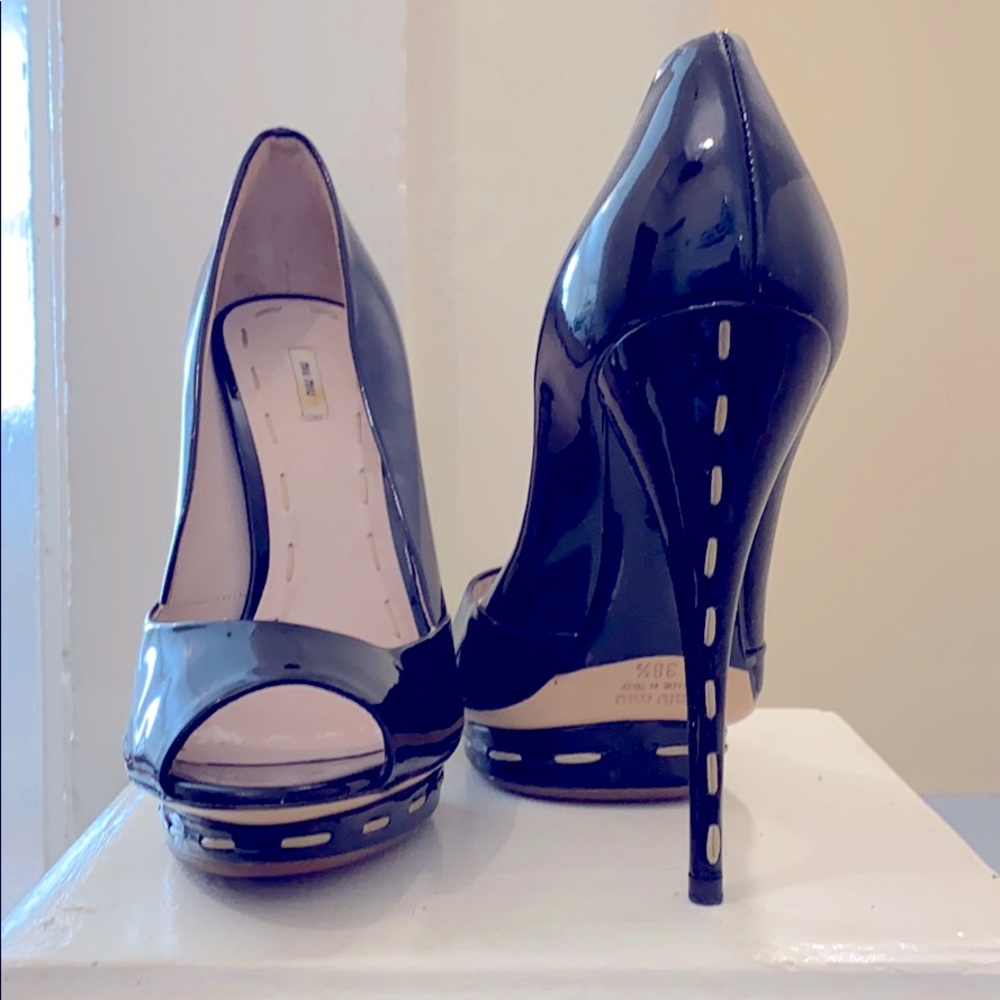 Miu Miu Stacked Heel - image 1